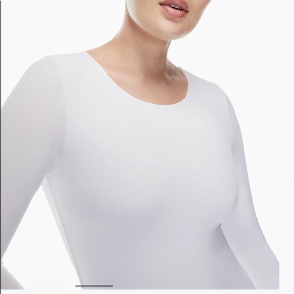 Aritzia-Bavarian Contour Crew Longsleeve Bodysuit - Picture 3 of 4